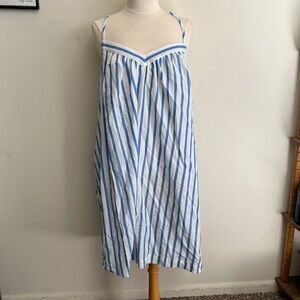 Ava & Viv Striped Midi Dress